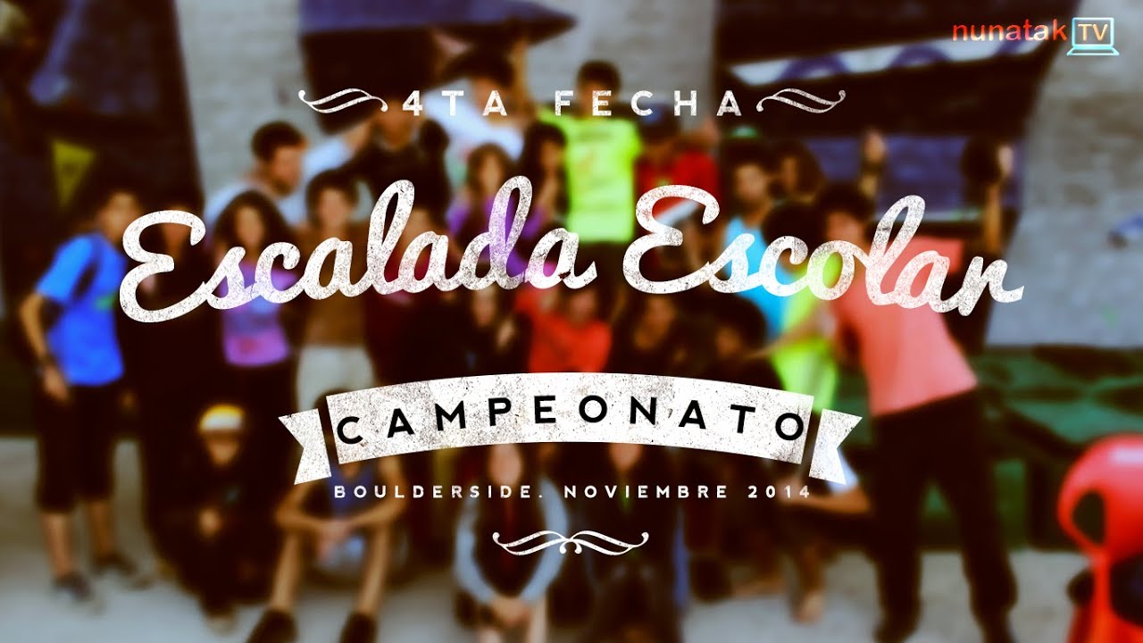 4ta fecha Campeonato Nacional de Escalada Escolar Chile - BoulderSide