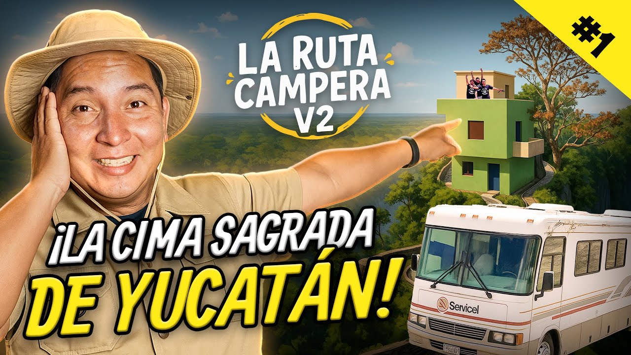 Exploramos un lugar sagrado ESCONDIDO en el cerro más ALTO de Yucatán