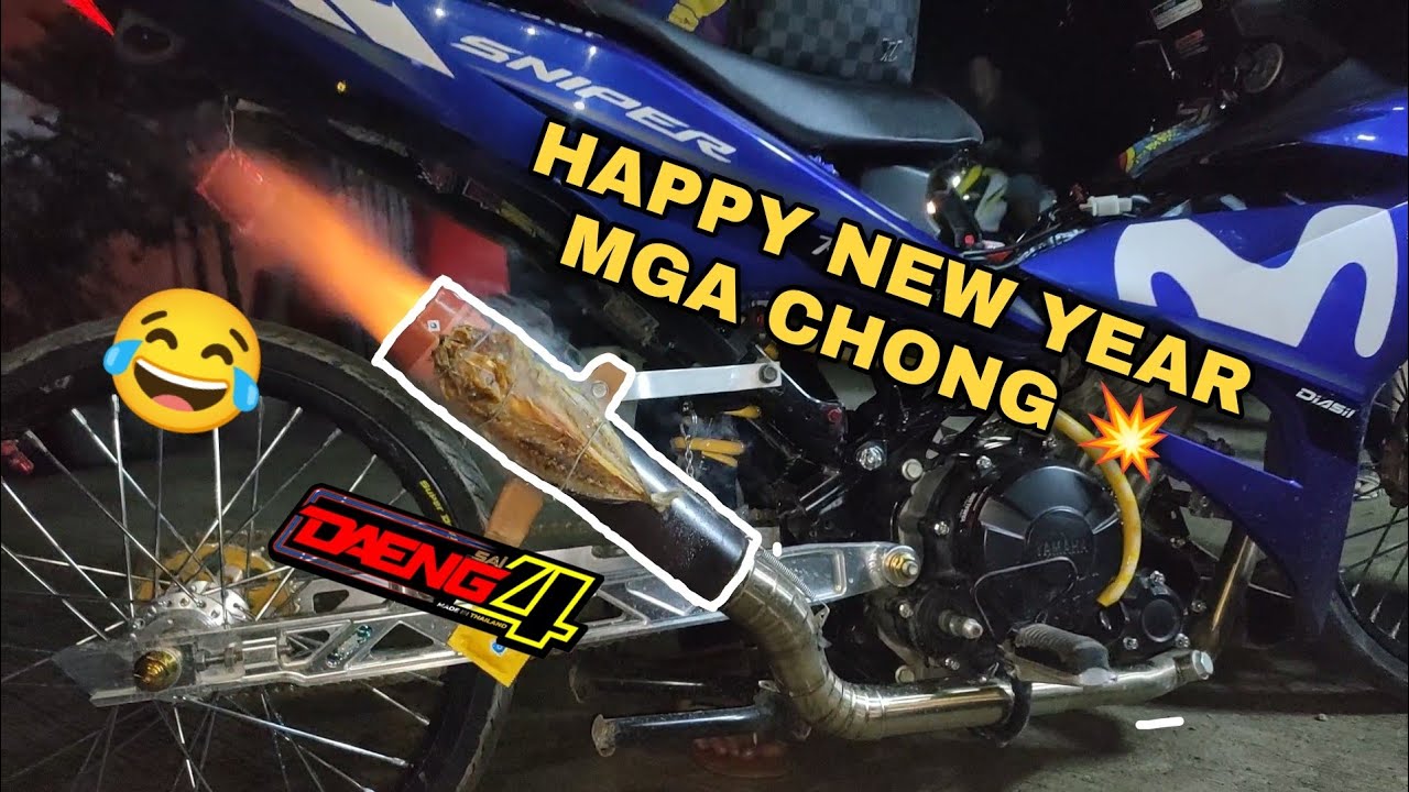 HAPPY NEW YEAR MGA CHONG 💥 putokan na ng makina 😂 unli piga ✊