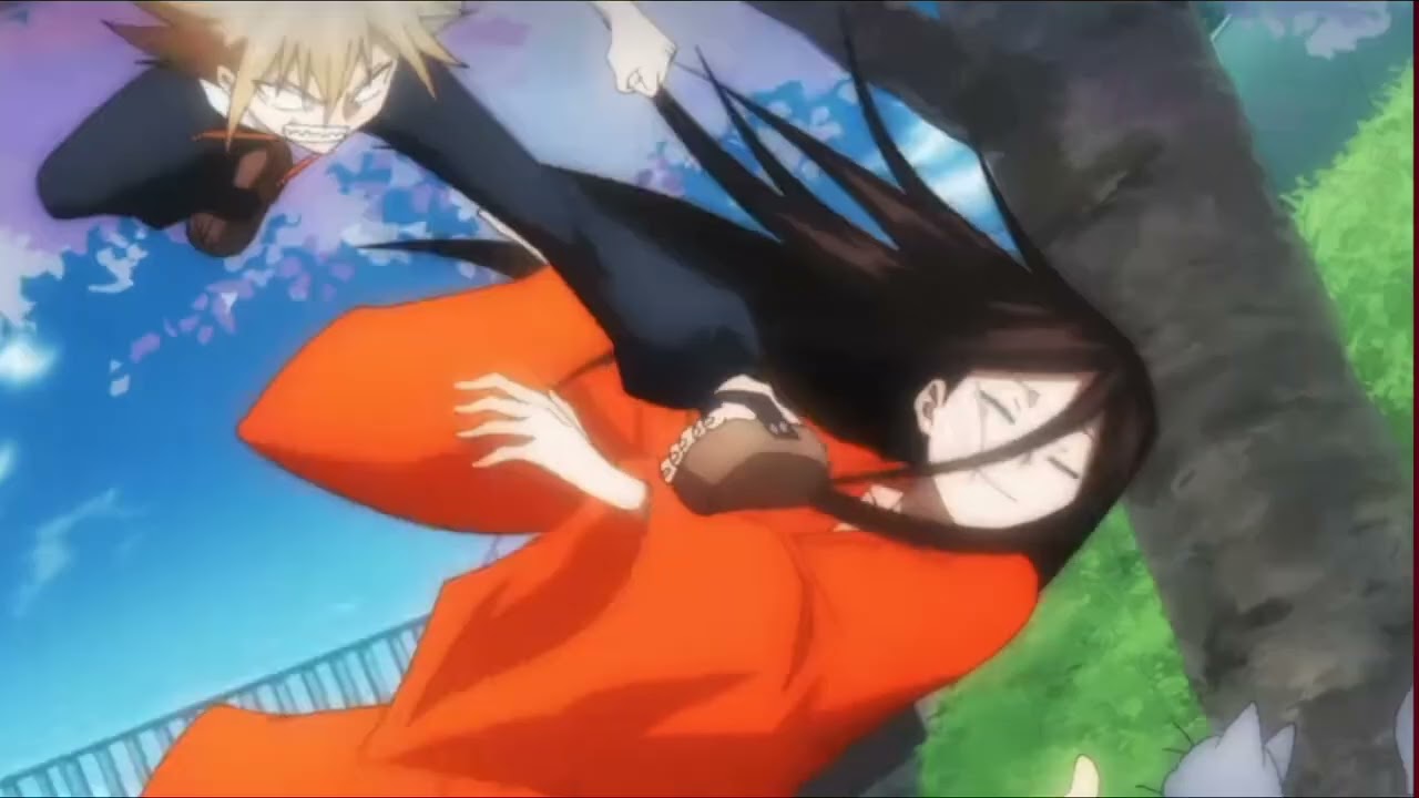 Like mother like son. Hana's kick v.s. Anna's slap.