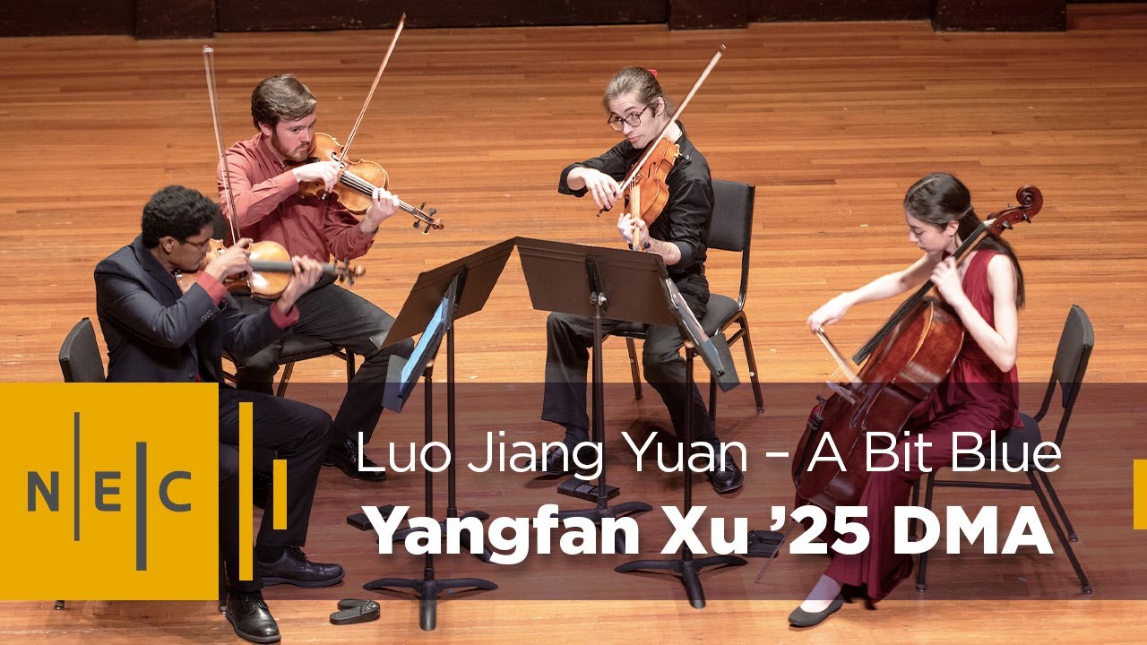 Yangfan Xu: Luo Jiang Yuan – A Bit Blue (2019) | Kroma Quartet Honors Ensemble