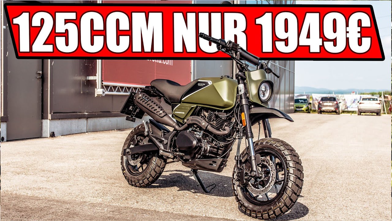 BRIXTON Crossfire 125CCM XS 2020 MOTORRAD TEST NUR 1949€