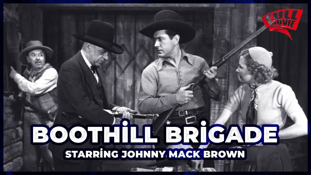 Boothill Brigade | Johnny Mack Brown Battles Land Grabbers for Cowboy Honor | Classic Western Movie