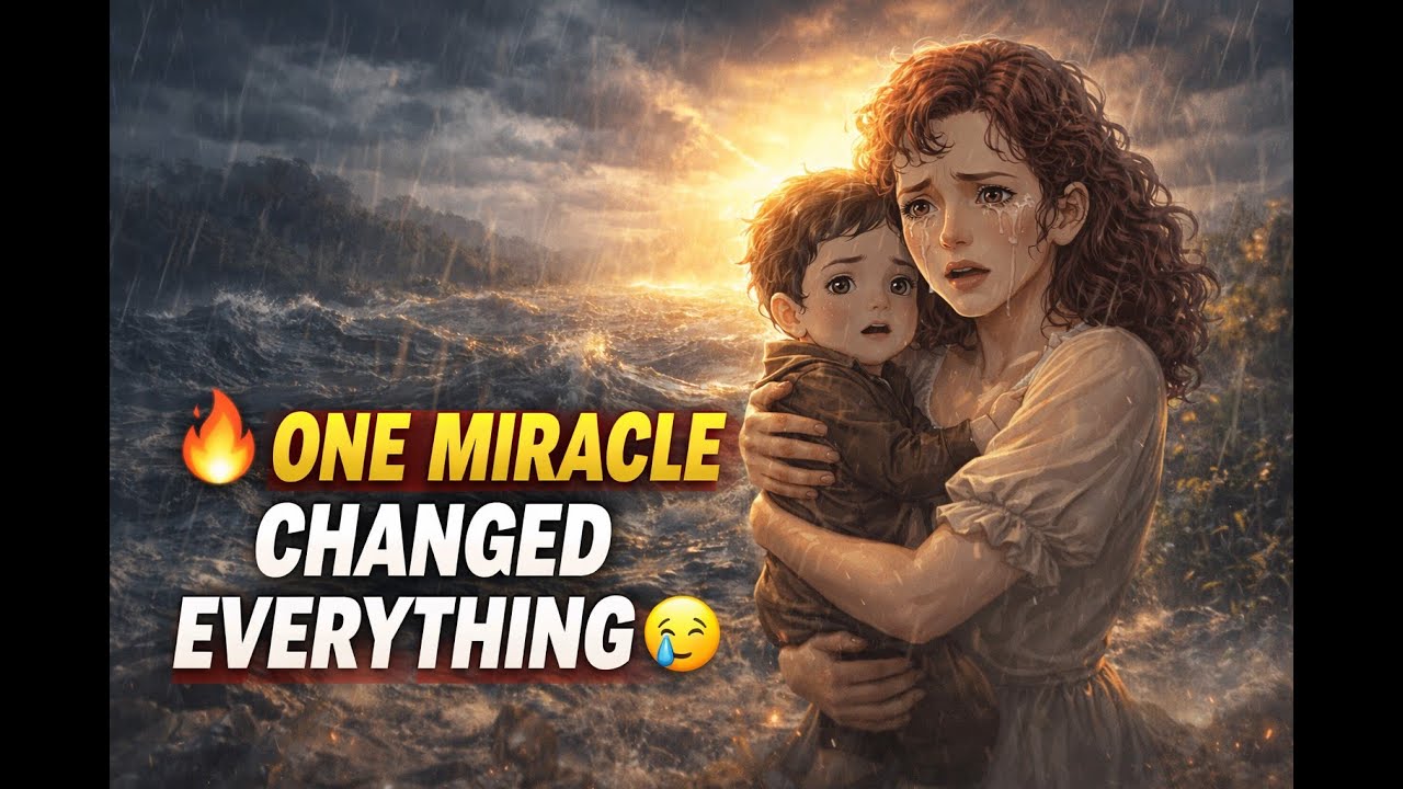 Two Children, One Miracle | A Mother’s Faith After the Flood | MiracleStory | EmotionalStory | Story