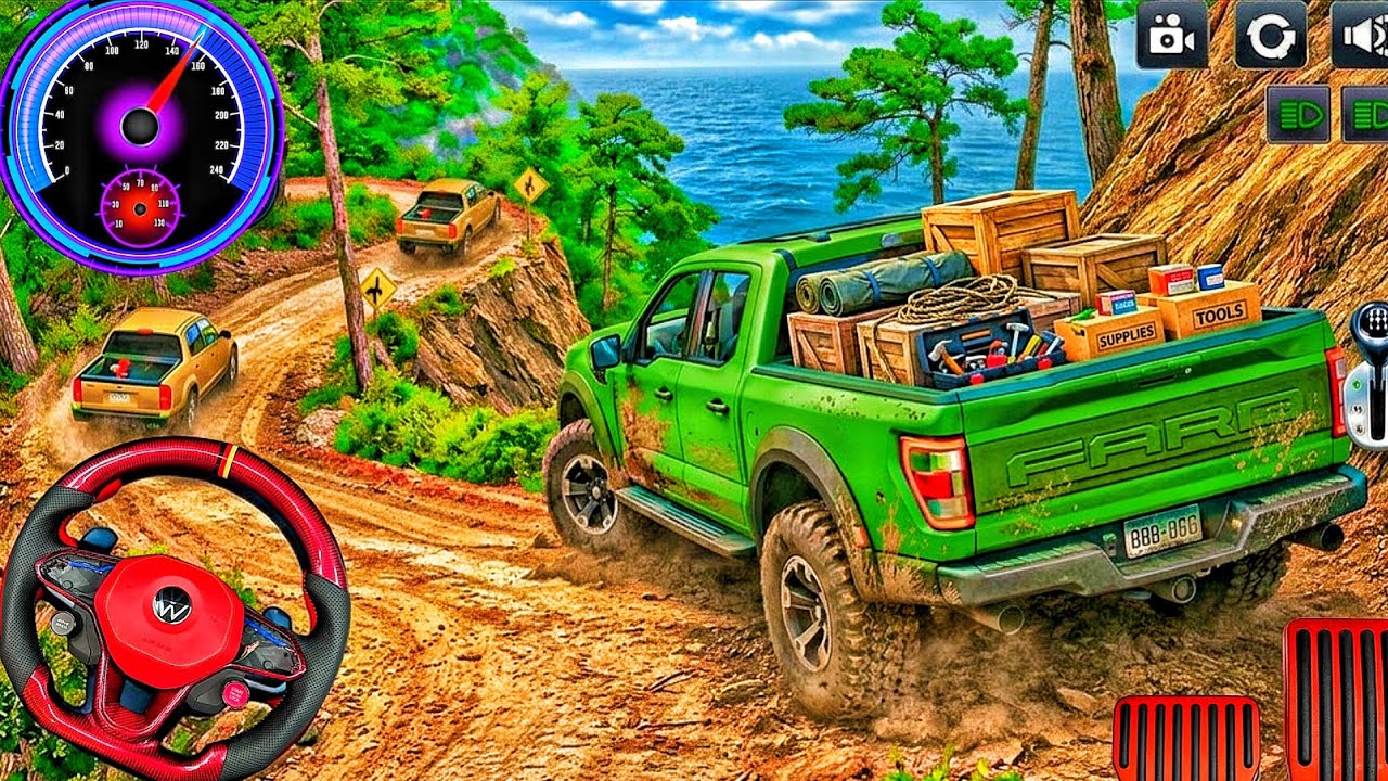 4x4 Offroad Jeep Driving Simulator 3D - Drive SUV 4x4 jeep Offroad Game - Android GamePlay part 50