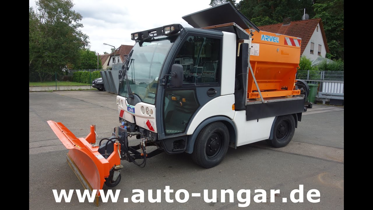 Multicar Tremo X56 4x4x4 Winterdienst Schneepflug & Streuer Baujahr 2010 Euro 5 www.auto-ungar.de