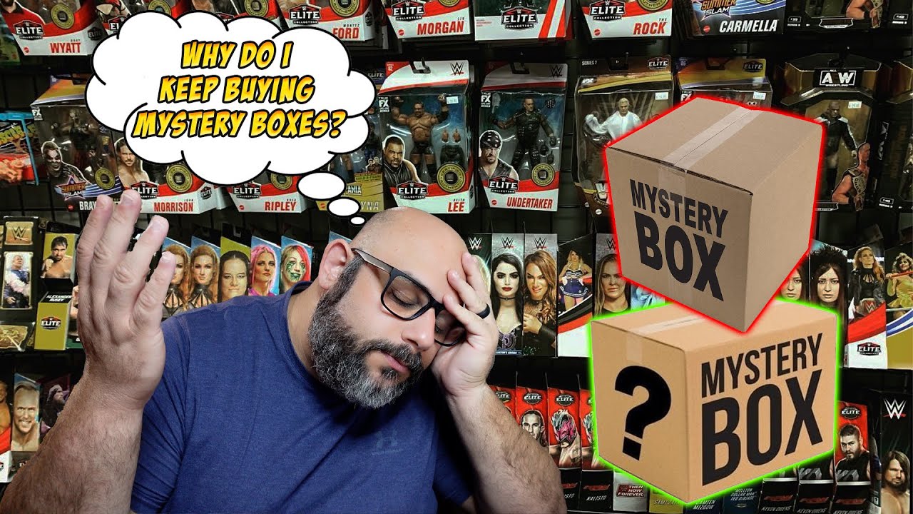 Wrestling Figure Mystery Boxes From WhatNot!