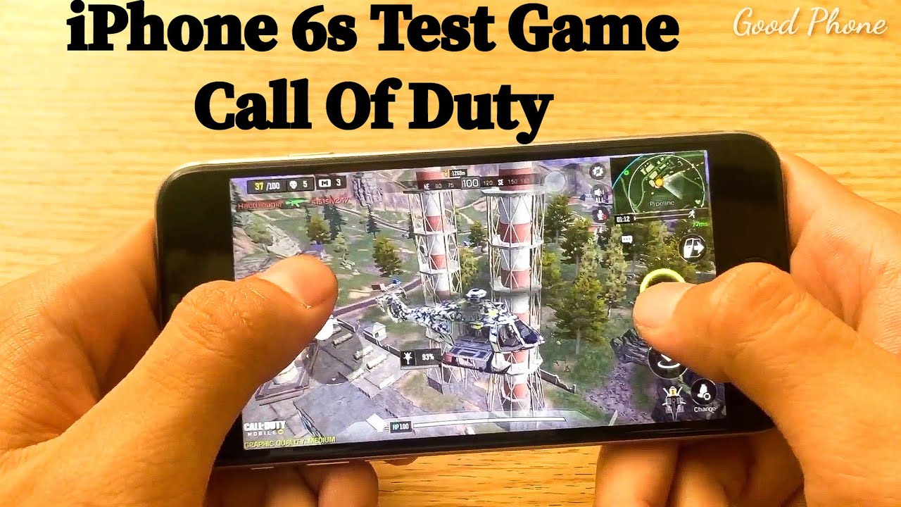 iPhone 6s Call Of Duty Mobile || Test configuration Call Of Duty iPhone 6s