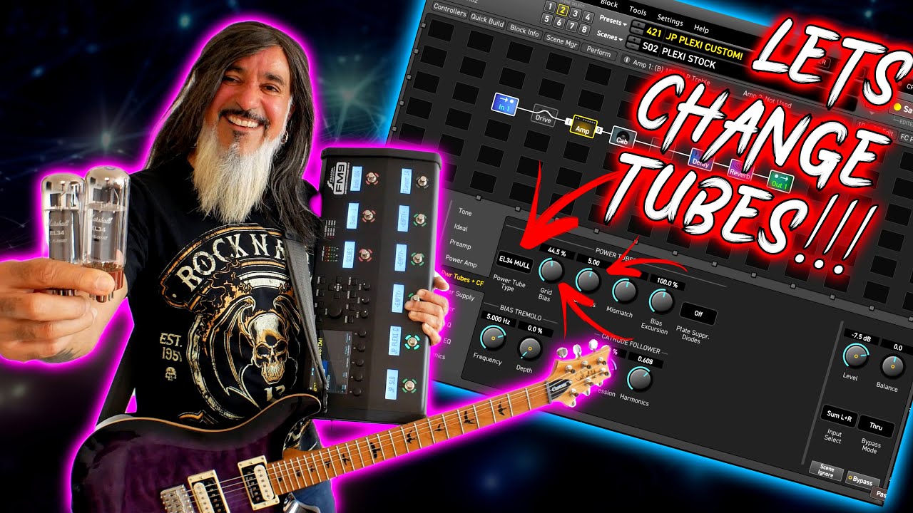 Changing TUBES In The Fractal FM9 Turbo, AXE FXIII, FM3... Wait! WHAT???!!! Tips And Tricks…