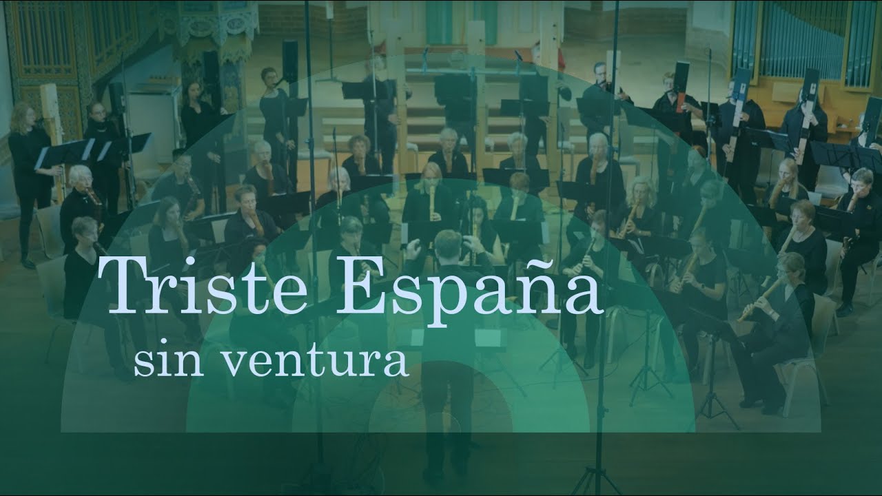 Triste España sin ventura - Juan del Encina | Berliner Blockflöten Orchester