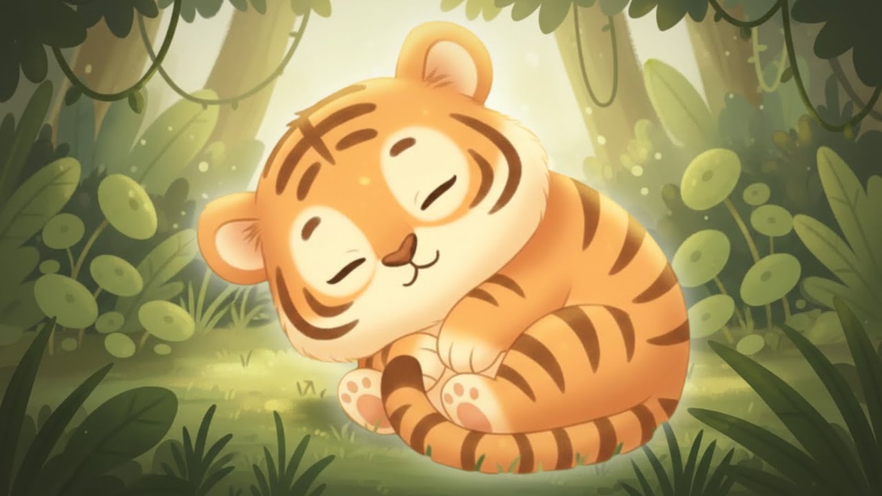 Quiet Time Calm for Toddlers | Gentle Sensory Reset | Tiger Jungle