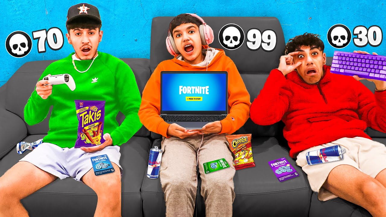 First To Get 100 Kills In Fortnite Wins 10,000 VBucks w/ Brothers!