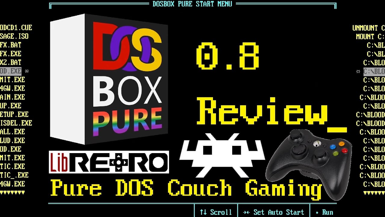 DOSBox Pure 0.08 Review - Pure DOS Couch Gaming