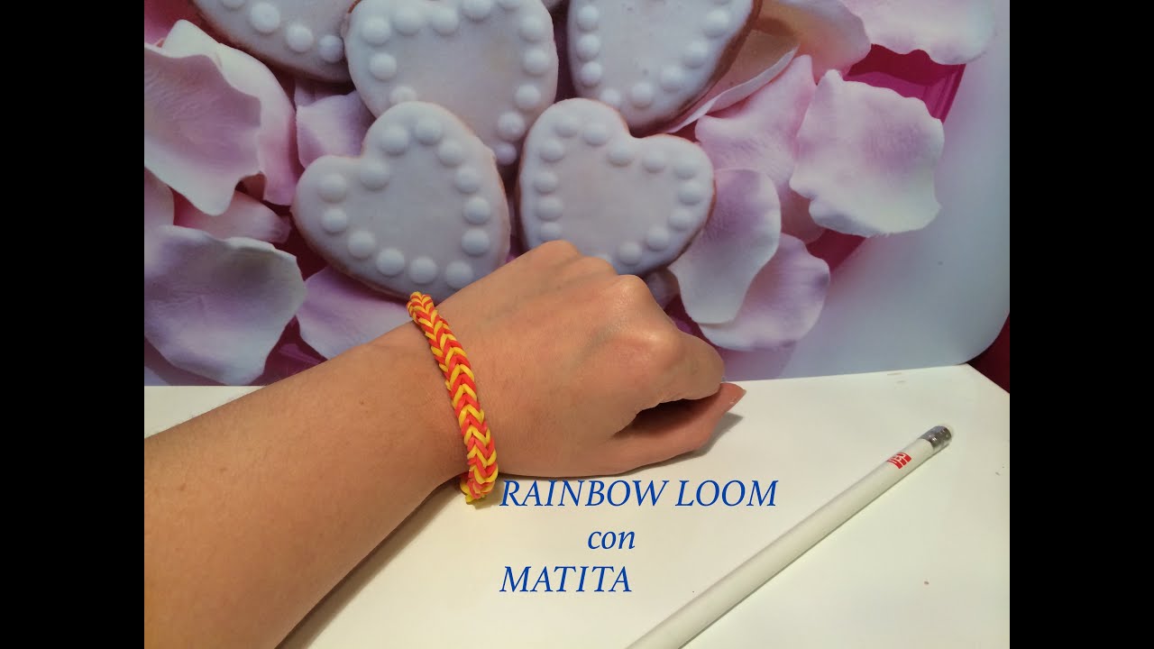 🔵 01- Rainbow Loom Fare Facilmente Bracciali Fishtail