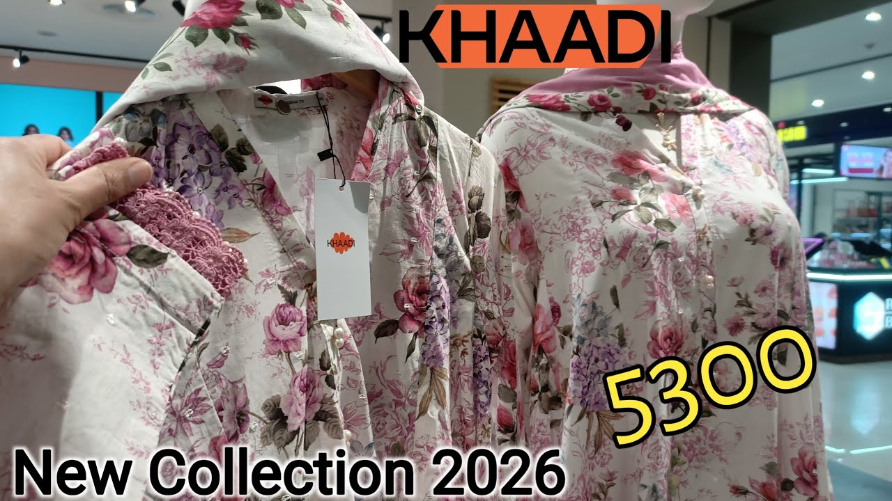 Khaadi Eid || haadi New collection 2026❣️Khadi Beautiful New Pret Collection 2026 🥰 Rs: 5300