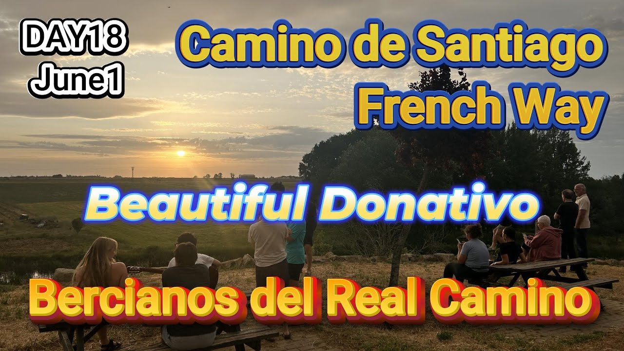 Day18/38 Beautiful Donativo【Camino de Santiago French Way】Bercianos del Real Camino