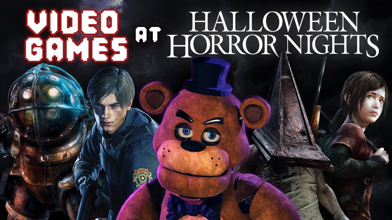 The History of VIDEO GAMES at Halloween Horror Nights