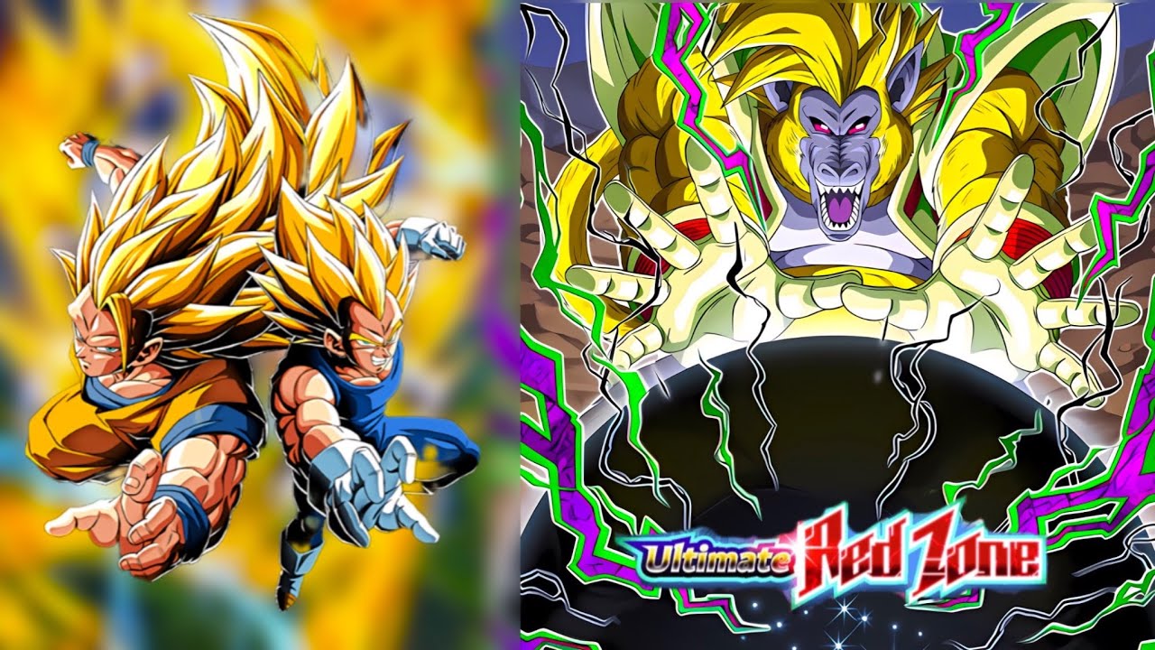 LR PHY SUPER SAIYEN 3 & VEGETA VS. BABY! THE ULTIMATE RED ZONE! (DBZ: Dokkan Battle) NO ITEM RUN!!