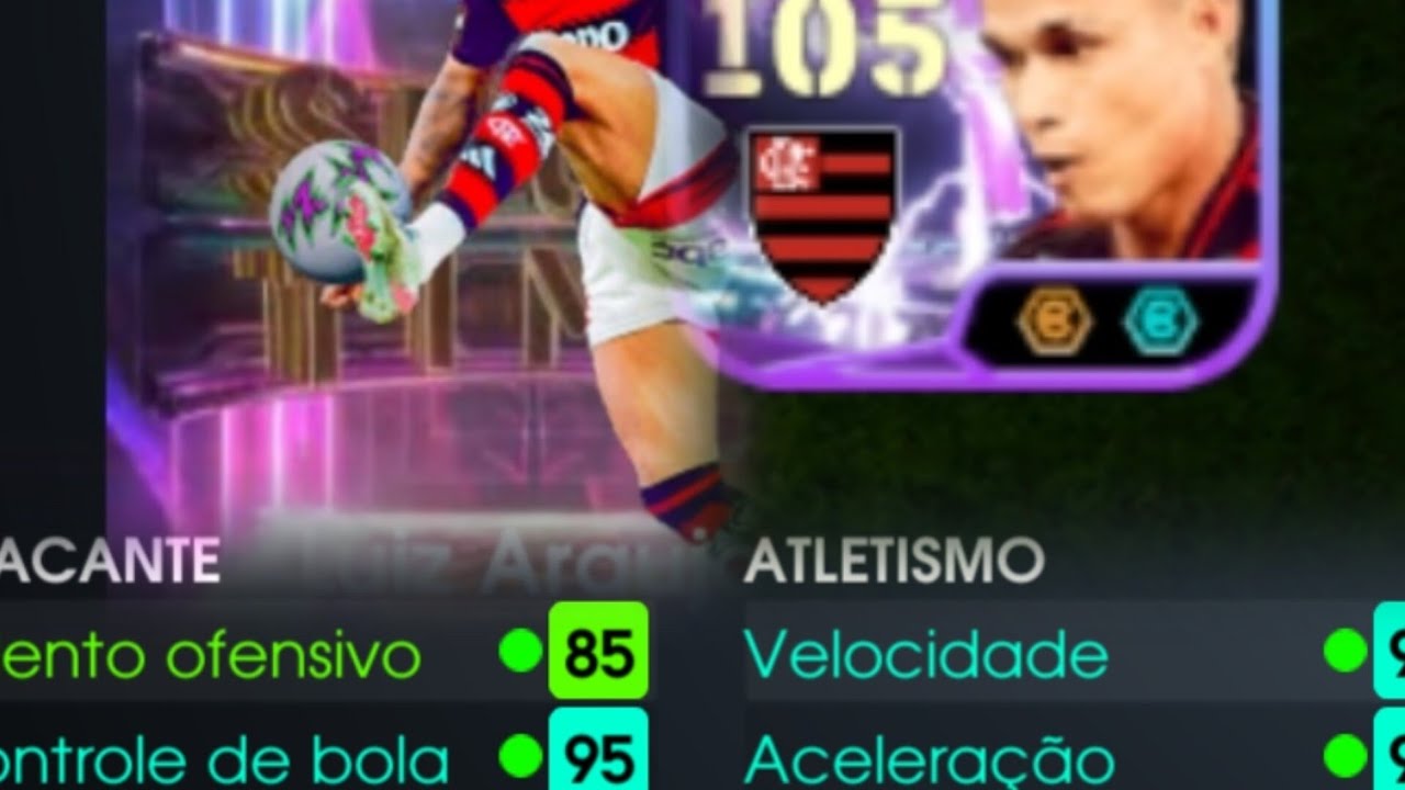 L.Araújo 105 De overall Melhores Habilidades para colocar No Craque 🔥 Efootball 26