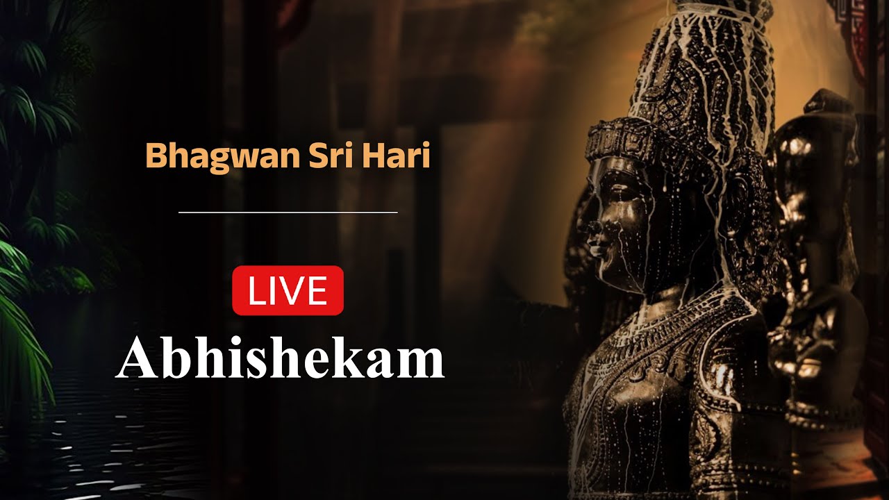 Sri Hari Abhishekam | LIVE Navratri Abhishekam | 24 September 2025 | Sri Badrika Ashram