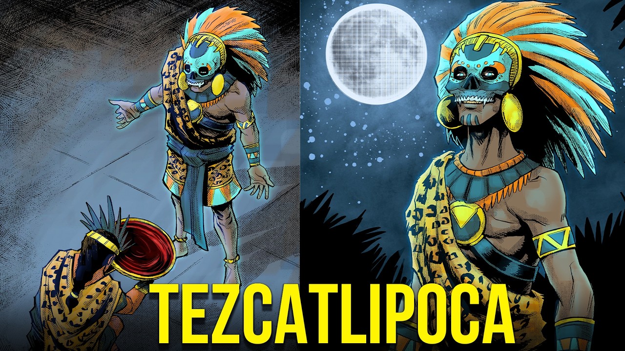 Tezcatlipoca &ndash; O PODEROSO Deus Asteca da Lua e das Estrelas &ndash; Mitologia Asteca
