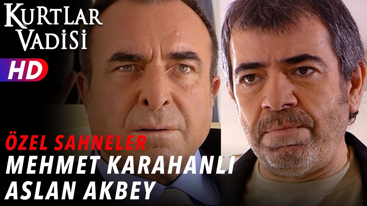 Mehmet Karahanlı & Aslan Akbey Sahneleri - Kurtlar Vadisi | Özel Sahneler