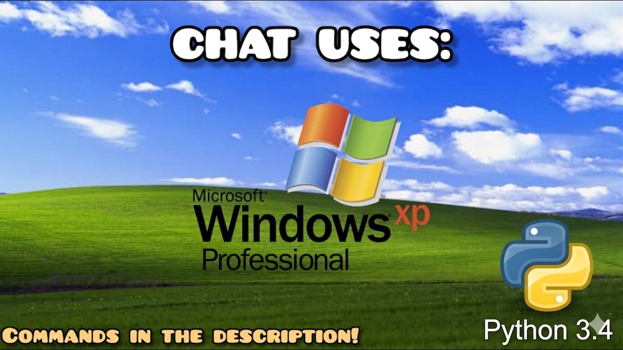 Chat Uses Windows XP (Python) 🚀