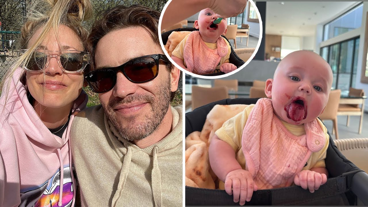 Kaley Cuoco Celebrates Daughter's Matilda's 4 Months