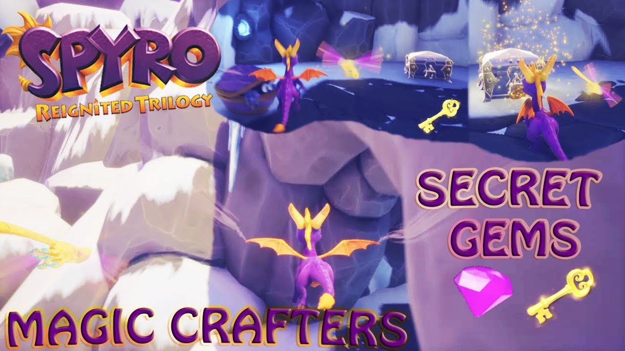 MAGIC CRAFTERS HIDDEN SECRET LAST 10 GEMS | Spyro Reignited Trilogy