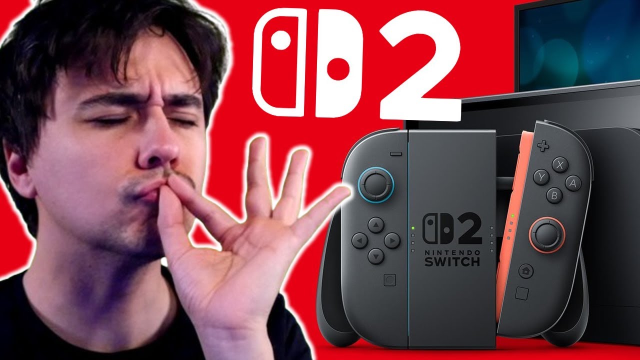 Réact au Nintendo Direct Switch 2 (j'ai oublié de sortir la rediff)