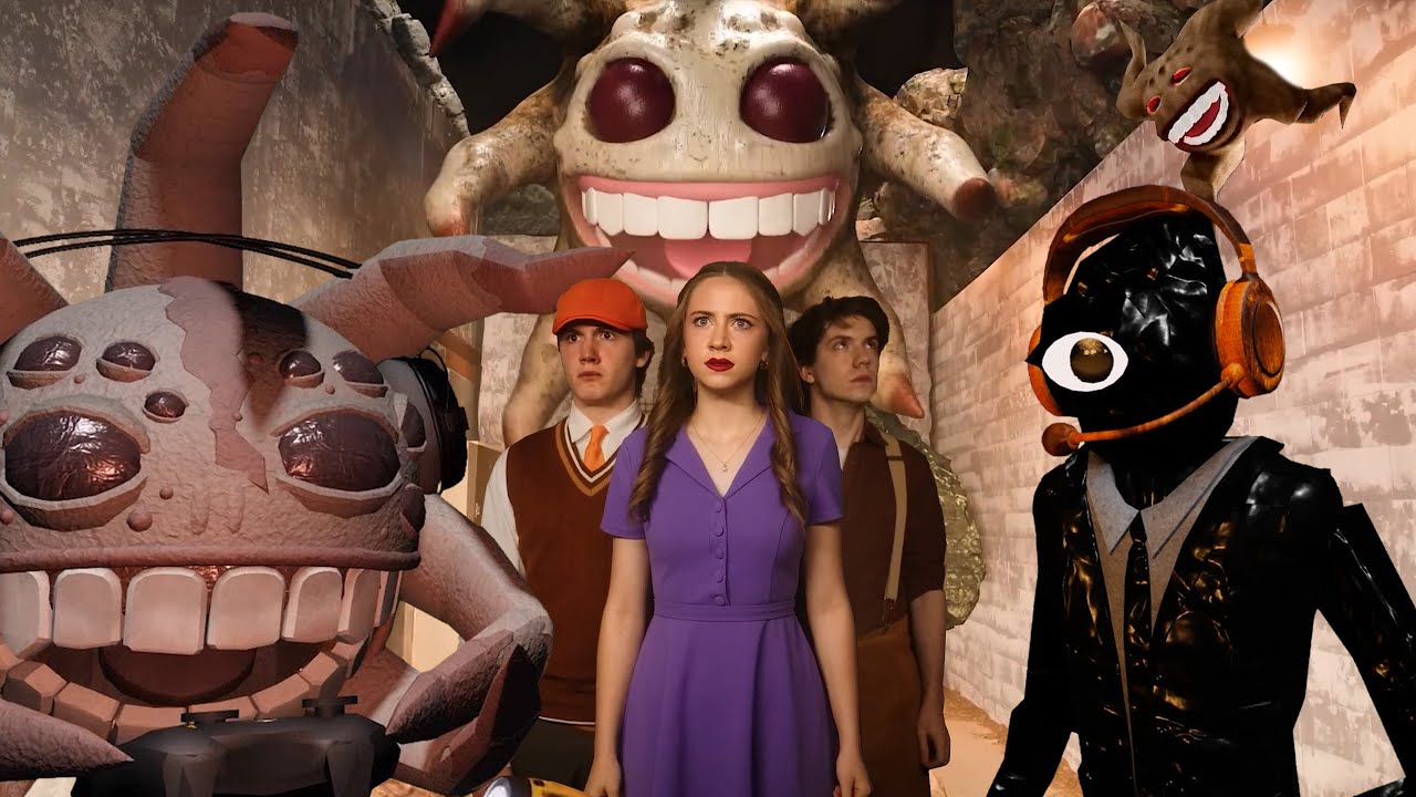 Entities React to Doors Floor 2 In Real Life