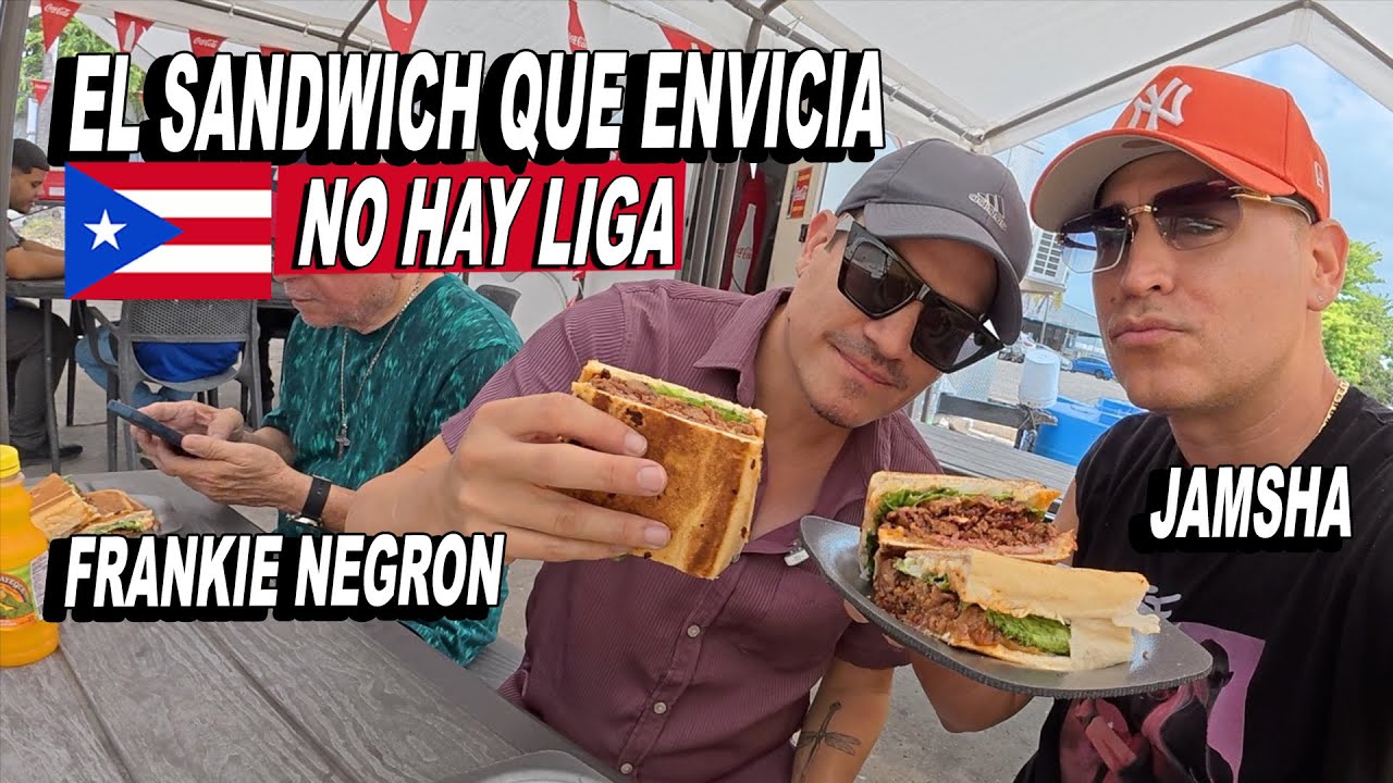 Los Sandwiches Adictivos De Ponce Con Jamsha y Frankie Negron 🇵🇷