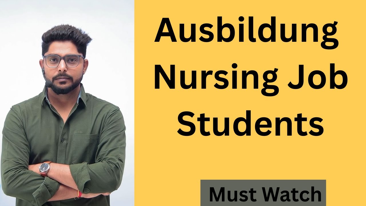 Ausbildung or Nursing Job in Germany
