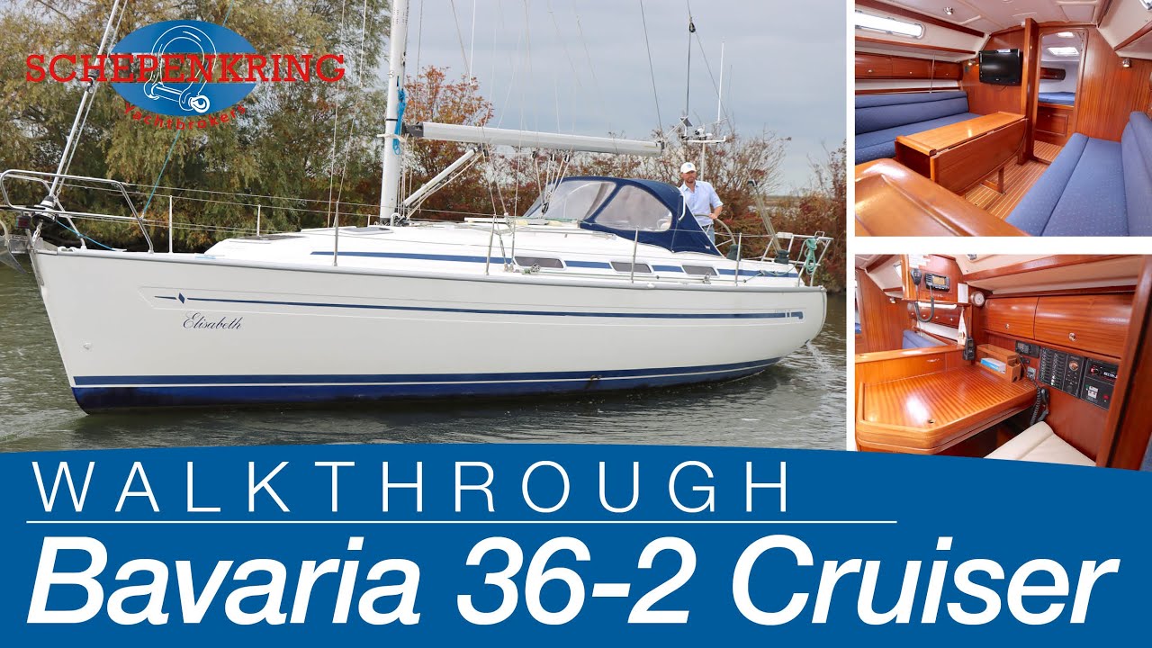 Продажа Bavaria 36-2 Cruiser | Прохождение яхты | @ Шепенкринг Лелистад | 4К