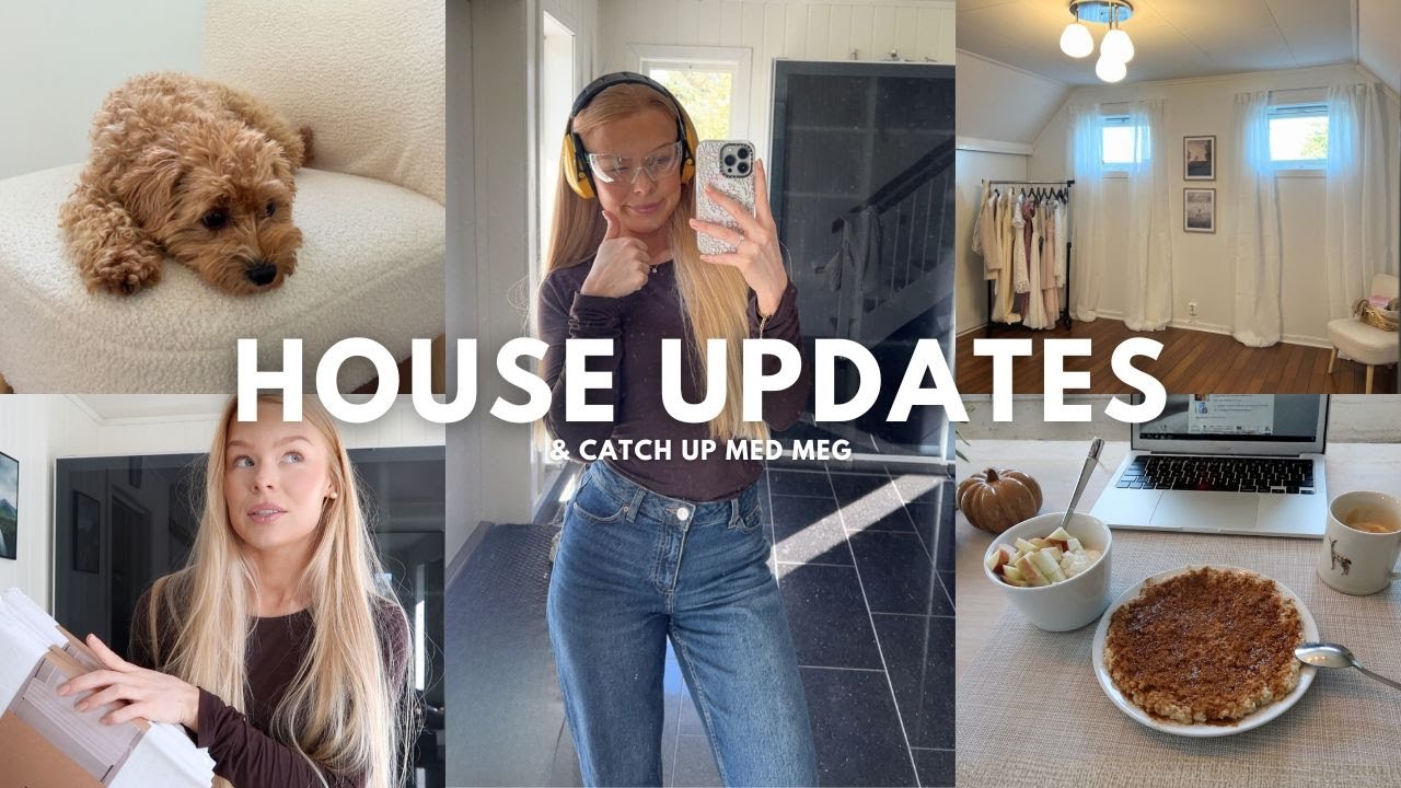 HOUSE UPDATES & cozy catch up vlog ✨ interi&oslash;r, ny favorittfrokost og beautyhaul