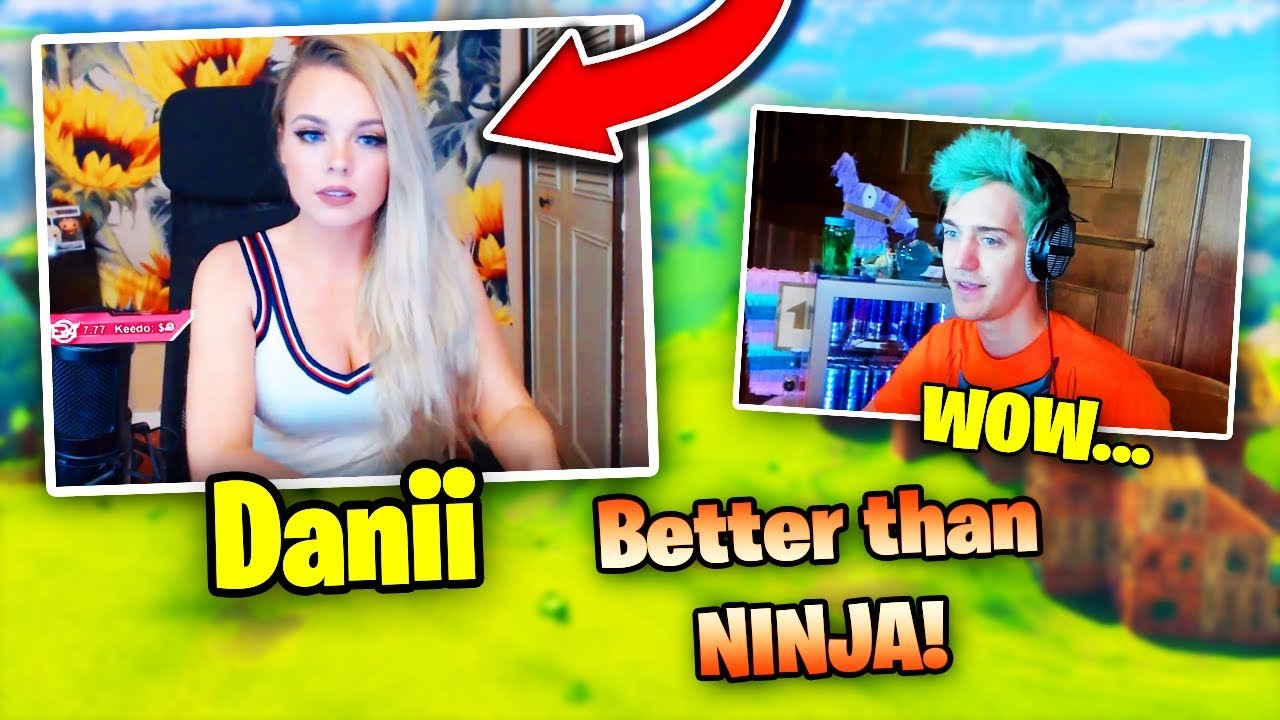 This GIRL Streamer Is *BETTER* Than NINJA! (*INSANE*) | Fortnite Moments