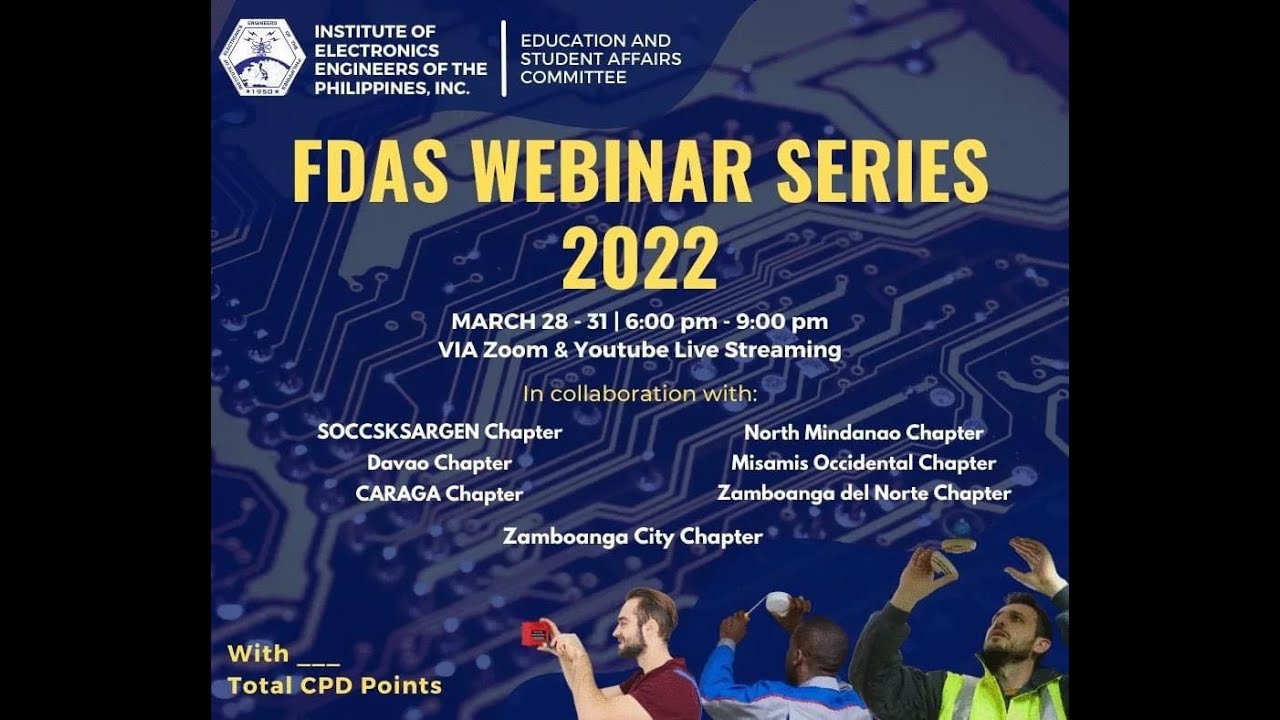 IECEP Mindanao Chapters: FDAS Webinar Series 2022 Part 1
