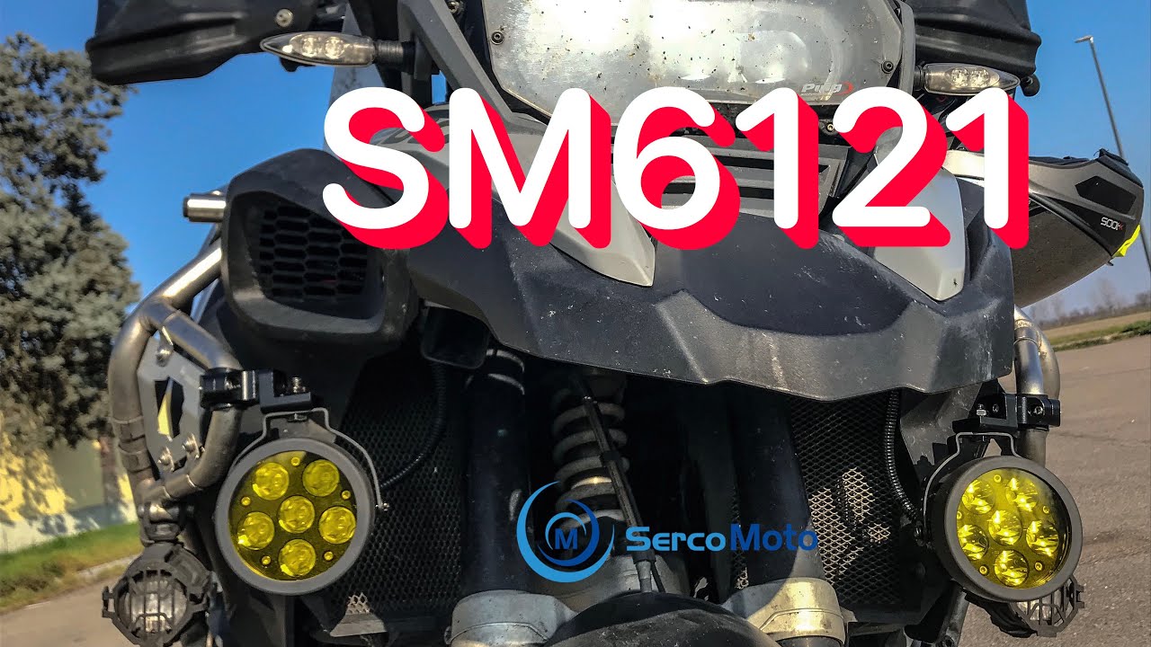 FARI AUSILIARI 😱PAZZESCHI! #SM6121 BY 💣@Serco Moto. UN PRODOTTO DECISAMENTE 🔥TOP. BUIO NON TI TEMO