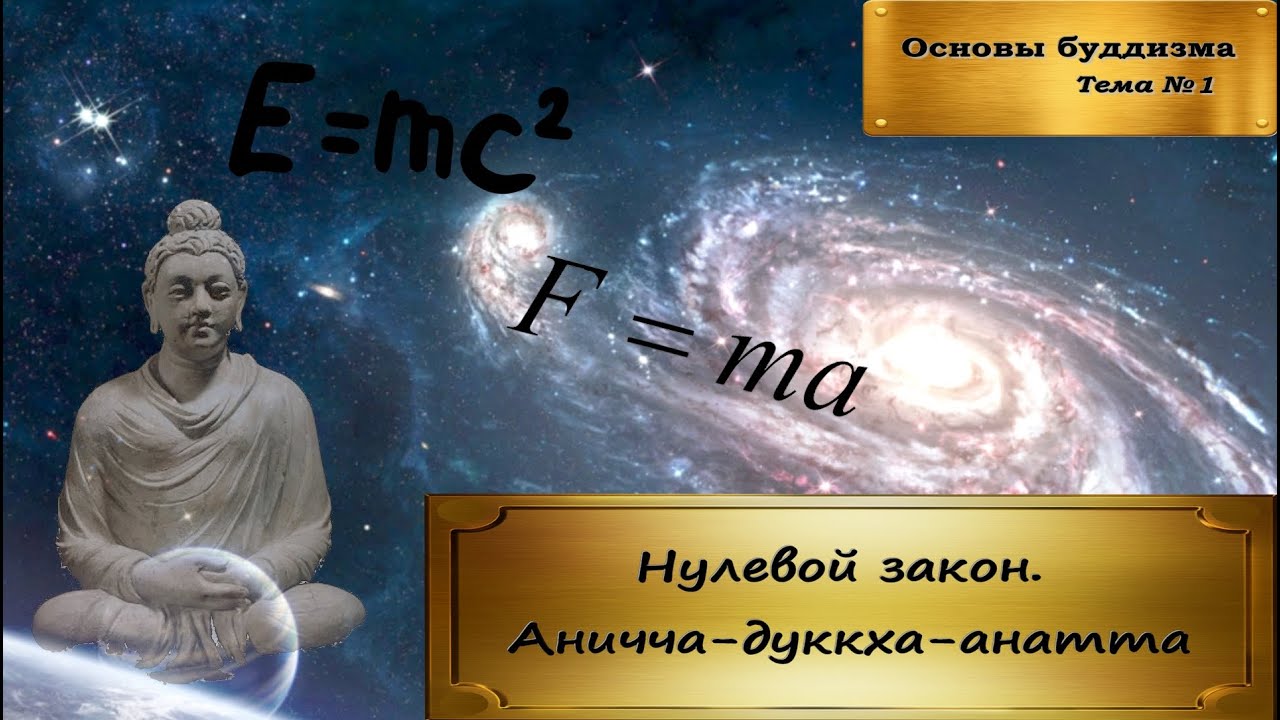 Нулевой закон бытия. Аничча-дуккха-анатта (Учение Будды. Киттисаро бхиккху)