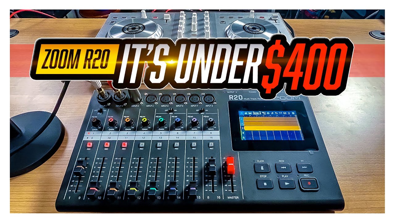 Live-Streamer DJs need to see this | Zoom R20 review