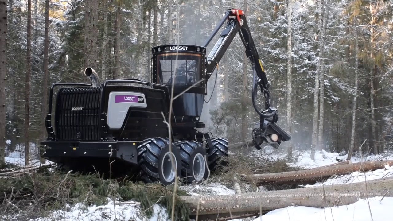 Logset 6HP GTE with TH65 Harvesting Head