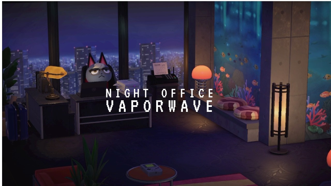Late night at the office 🌃 Vaporwave Mix 50 min