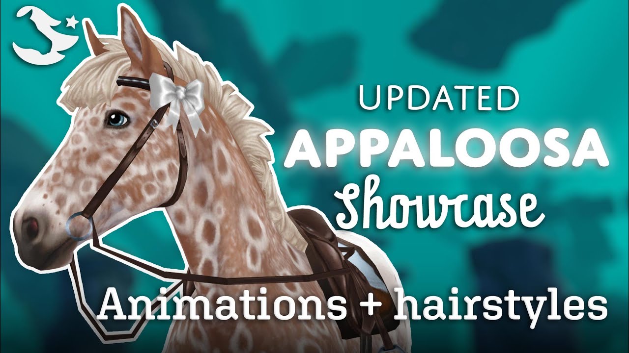 Appaloosa Showcase | Animations & hairstyles | Star Stable Online⭐️