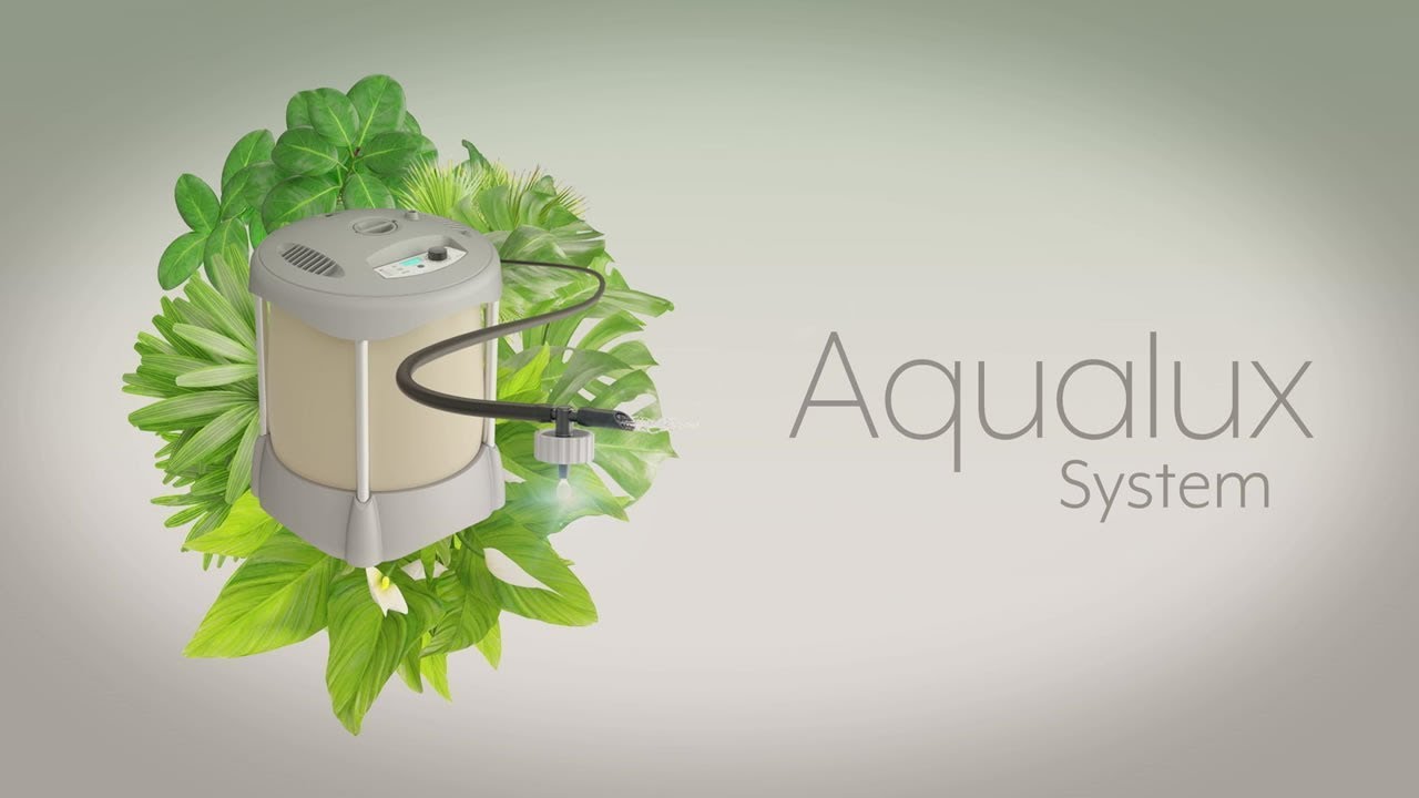Aqualux System, la nueva forma de regar las plantas - ES