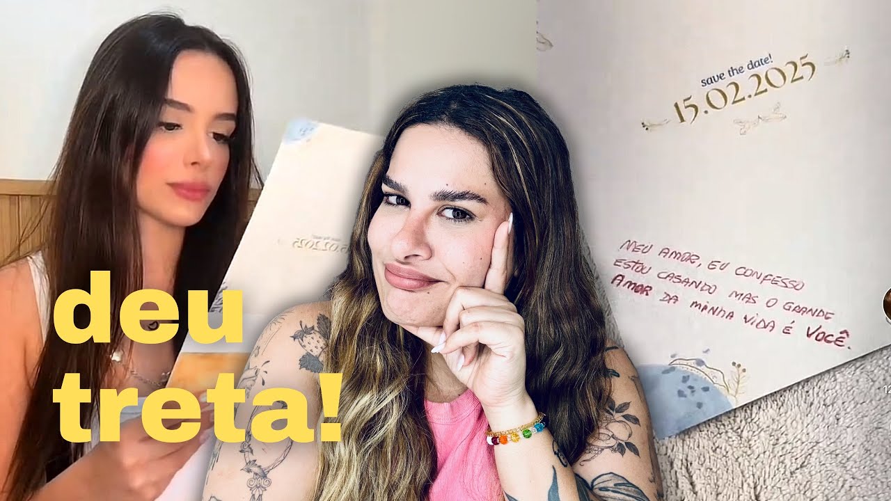 Meu EX me MANDOU CONVITE DO CASAMENTO DELE e disse que me AMA