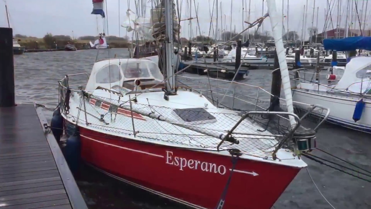 November 2016 - Solo winter sailing - Winter saling - solo sailing - Van de stadt 30