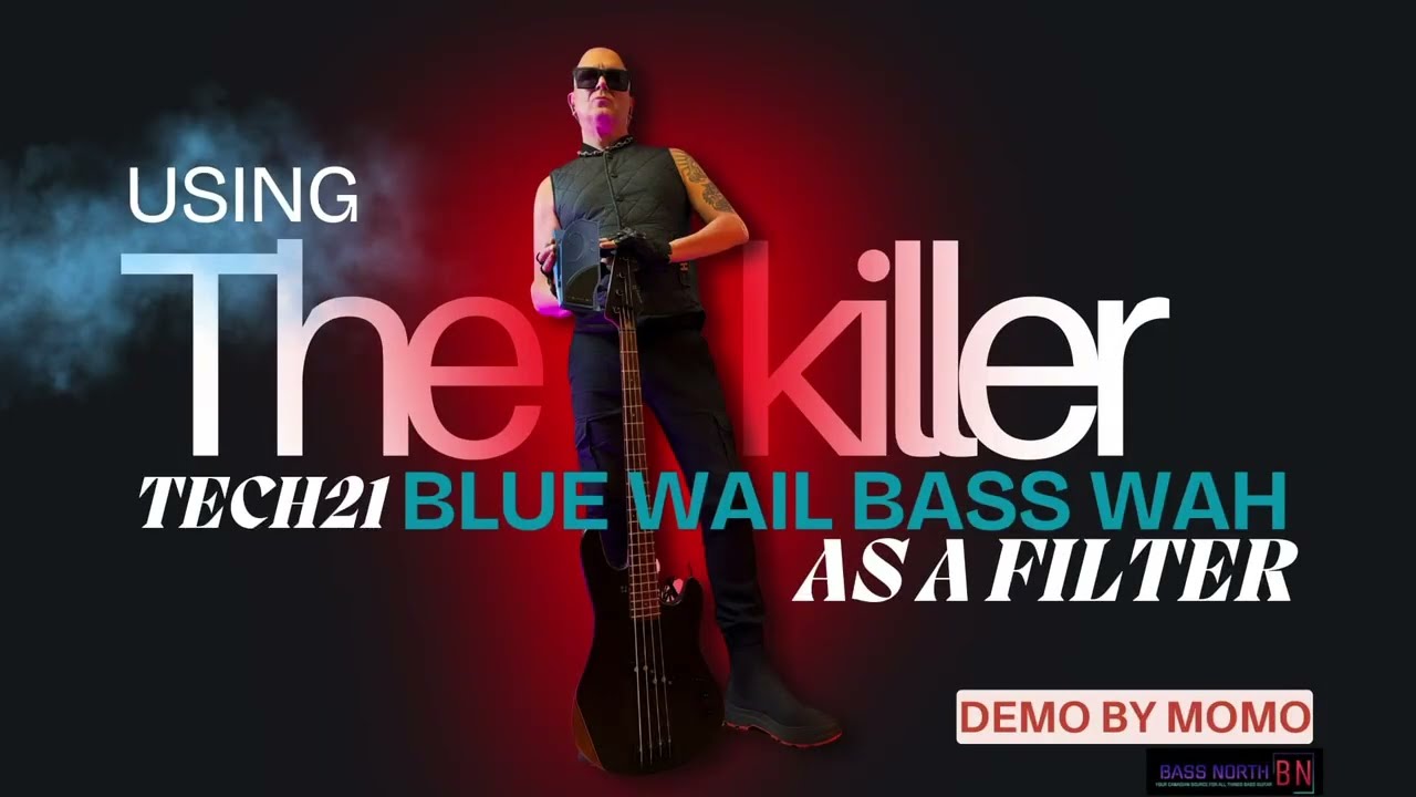 USING THE KILLER BLUE WAIL WAH BY TECH21NYC