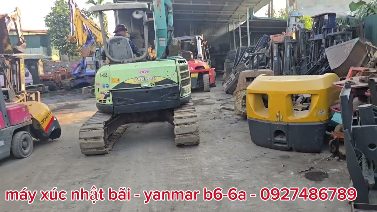 Yanmar b6-6a đã kiểm xong #mayxuc #excavator #máyxúc 