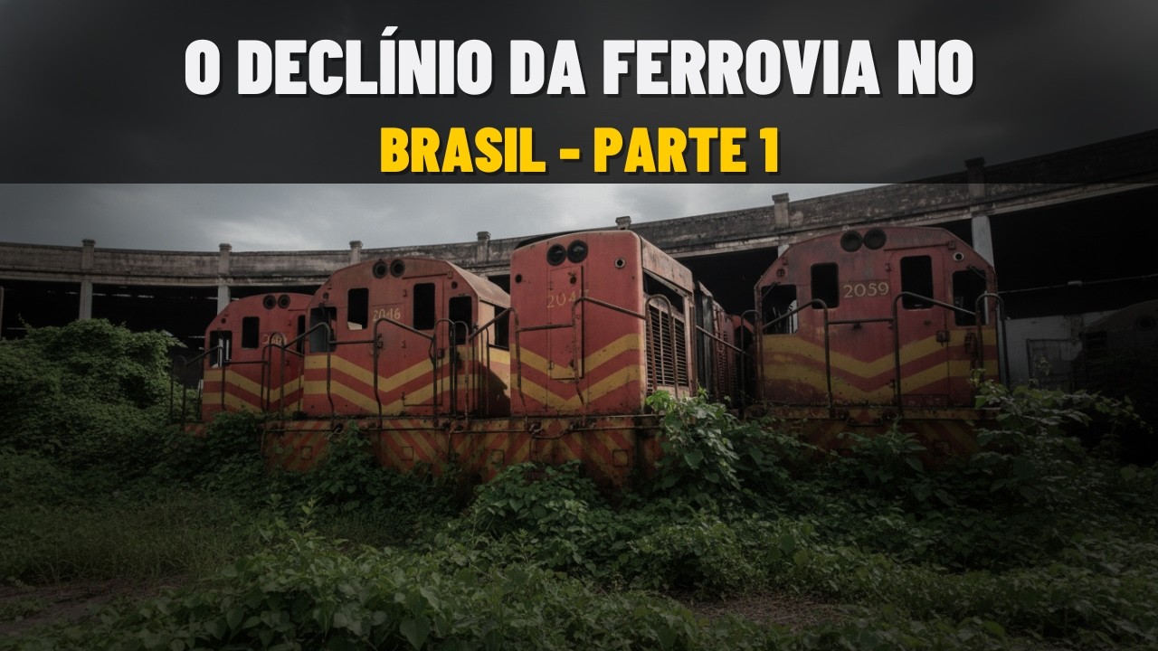 O DECLÍNIO DA Ferrovia No Brasil É REAL?