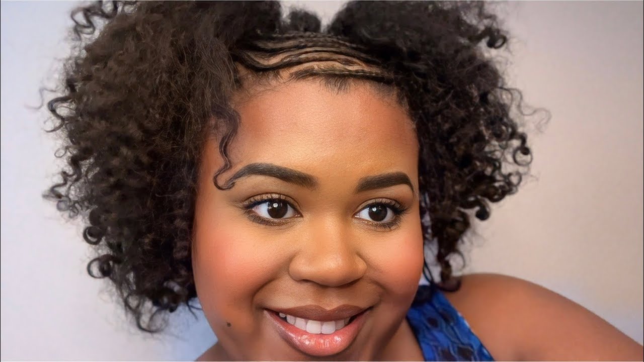 Minimal makeup look 